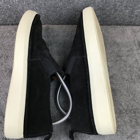 Frye BREA Chelsea Suede Shoes Slip On Sneakers Womens Size 10M Black - Picture 7 of 10